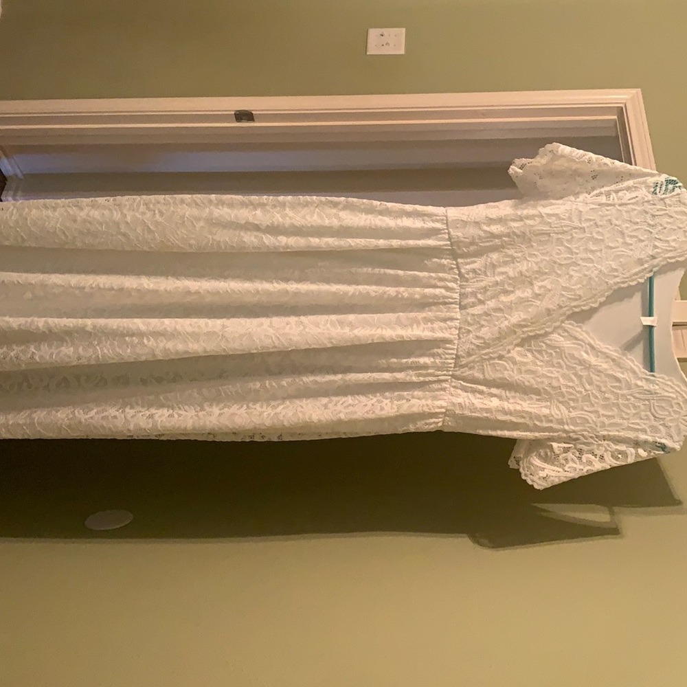 White wedding dress